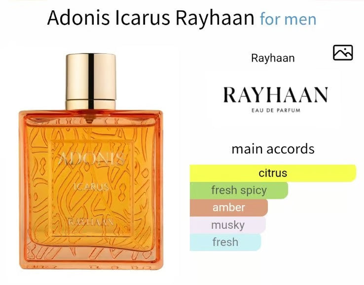 RAYHAAN ADONIS ICARUS DECANT