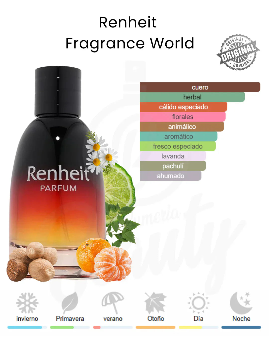 FRAGANCIAS WORLD RENHEIT PARFUM 100ML