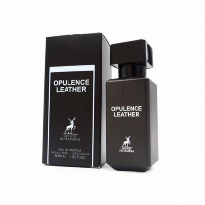 MAISON ALHAMBRA OPULENCE   LEATHER EDP 30ML