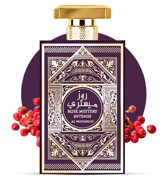 AL WATANIAH ROSE MYSTERY INTENSE EDP 100ML